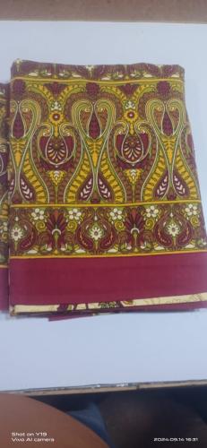 BEDSHEET JAIPUR PRINTED 90X108 2 PILLOW COVER